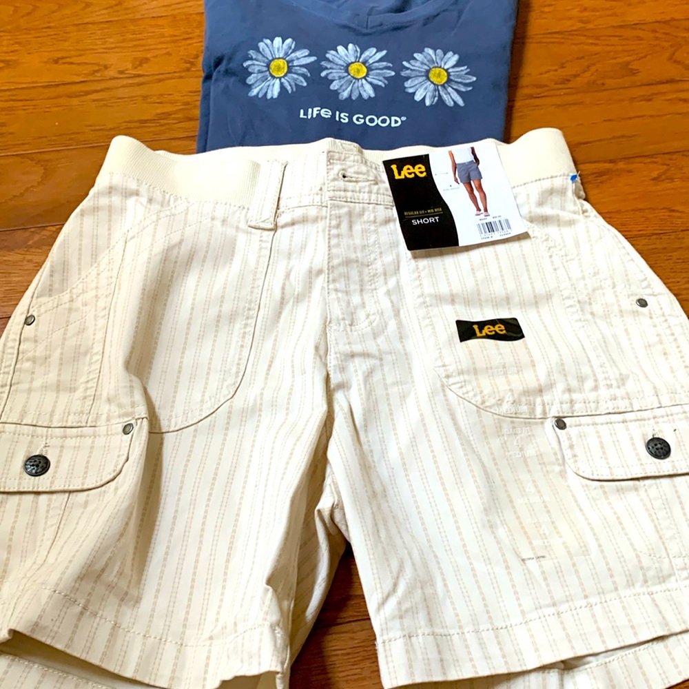 NWT we regular midrise short size 4